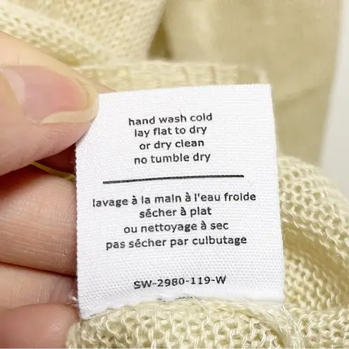 Oak + Fort Tan V-Neck Sweater