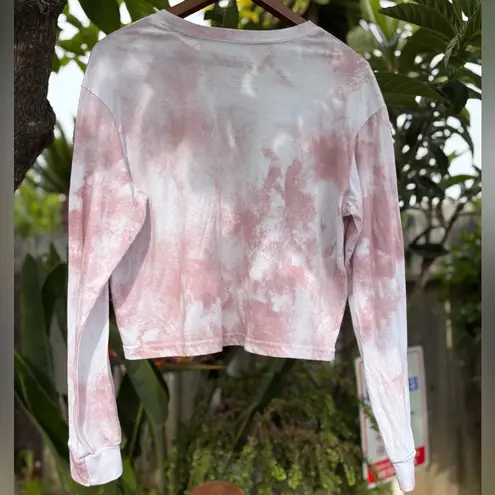 Love Tribe MTV Music Television Tie-Dye Long Sleeve Relaxed Fit Shirt