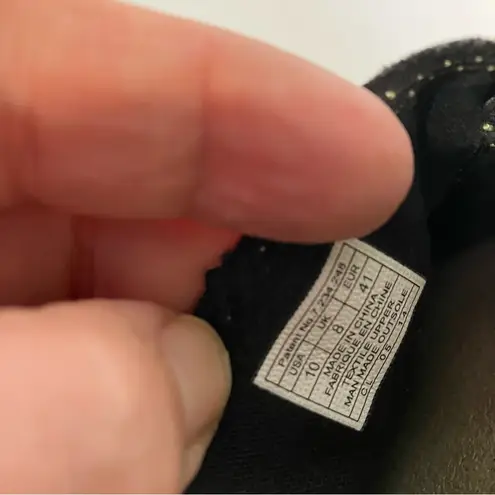 Sanuk  Shorty leppatyga animal print slip on loafers women’s size 10 cream black