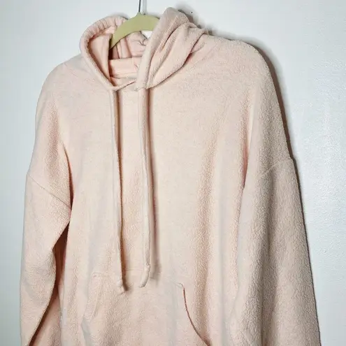 Soft Serve Original Cloud Ballet Pink Hoodie Cozy Organic Cotton Pullover Sz S