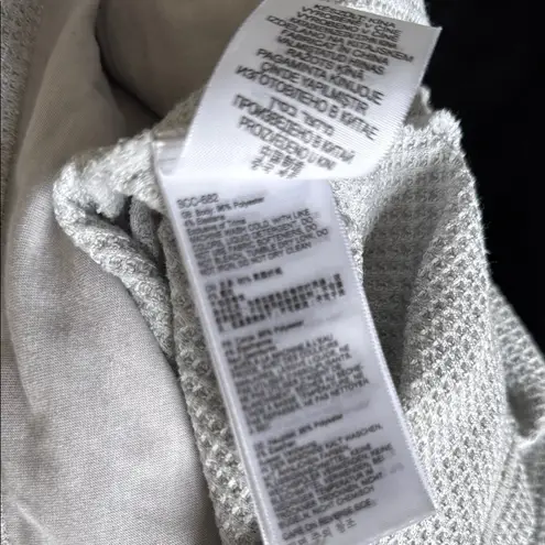 Marmot Gray Turtleneck Sweater with Cowl Design