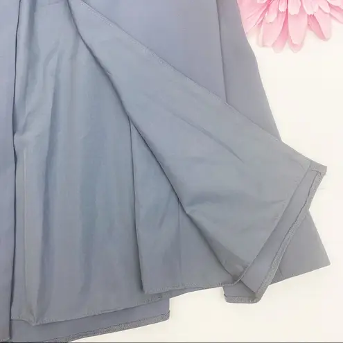 Dessy Collection Off The Shoulder Crossback Trumpet Crepe Gown: Silverstone Grey Gray Size 0