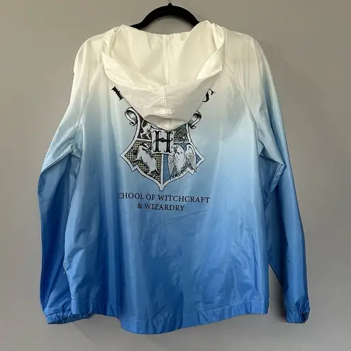 Harry Potter Hogwarts Windbreaker Pullover 1/4 Zip Sz M