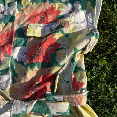 Roots Romper Sea Foam Floral