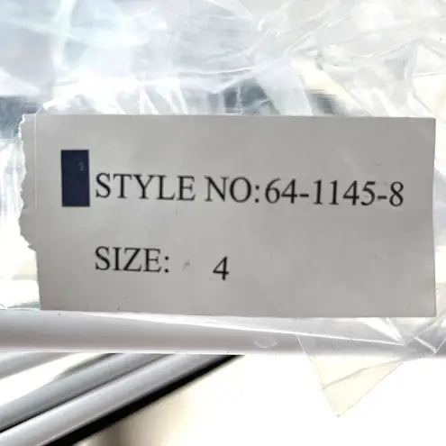 SWIMSUITS FOR ALL Paisley Bow Underwire Bikini Top Size 4