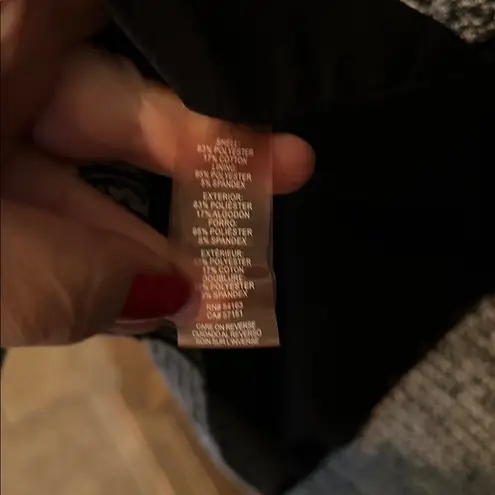 Karl Lagerfeld Paris Black White Confetti Gradient Blazer Jacket Coat Medium