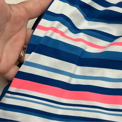 Tail Blue White Pink Stripe Tennis Golf Athletic Skort Womens Size Large Pockets