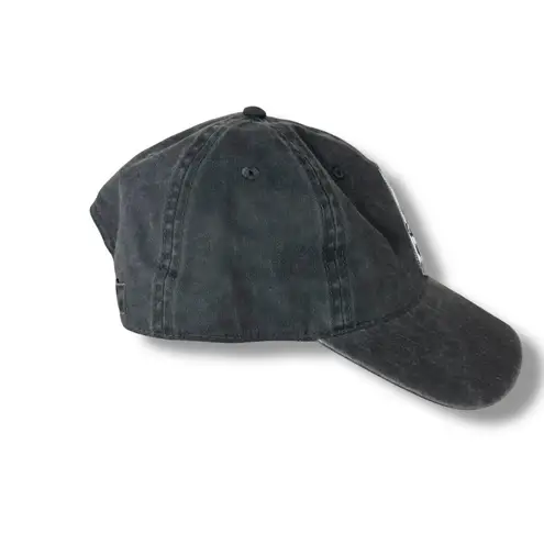 Hats Amore LLC Dark Gray Ghost Holding Black Kitty Patch Adjustable Baseball Hat