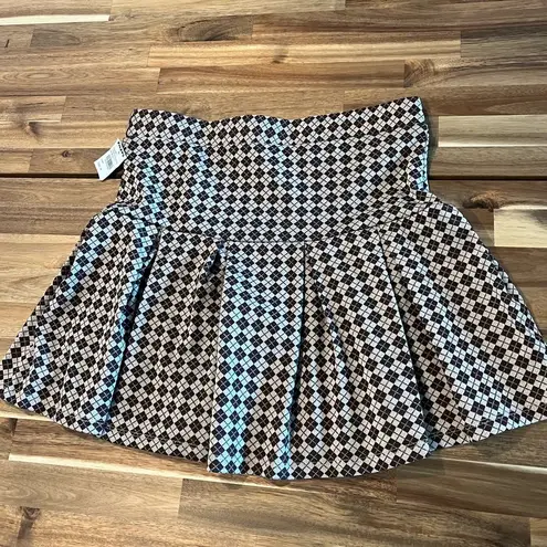 Full Tilt NWT  Checkered Skirt Size M