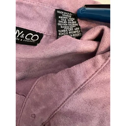 New York & Company (NY & Co) Vintage Lilac Suede