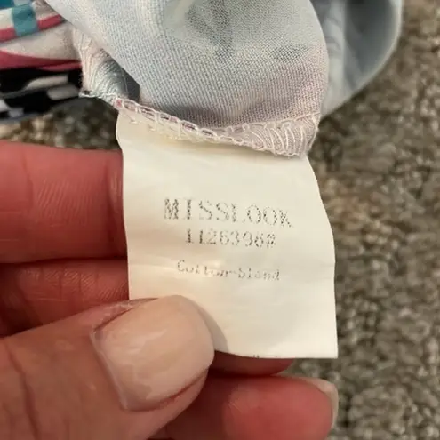 Miss Look Tribal Print Pull On Drawstring Shorts