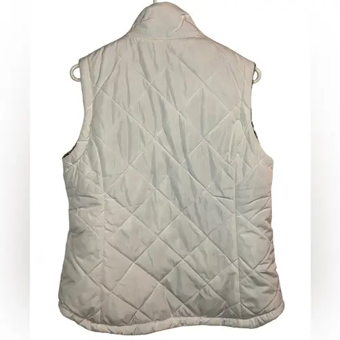 Free Country Women's  Stratus Lite‎ Reversible Vest White Size M