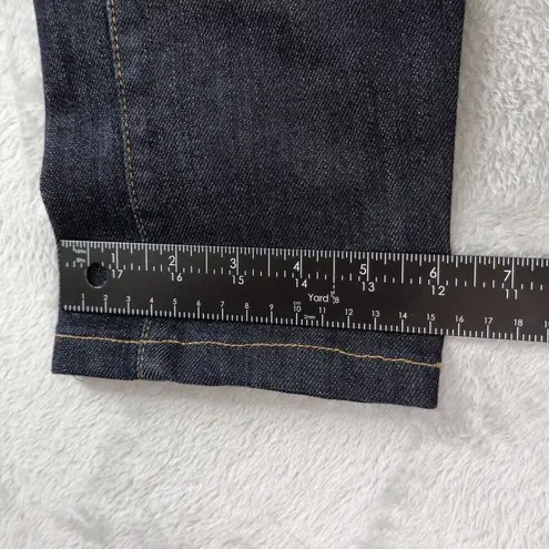 Bebe  Jeans Brook Womens 30 Dark Wash Mid Rise Made In USA Stretch Denim