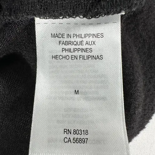 Lucky Brand Women's |  | Black Pullover Crew Neck Sweater Top - Medium