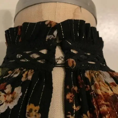 Planet Blue EUC Blu Life printed lurex mini dress