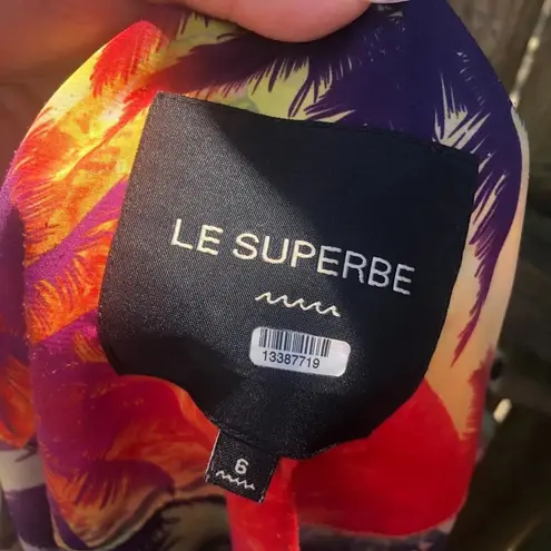 LE SUPERBE RIO DE JANIERO REVOLVE SHIRT Size 6