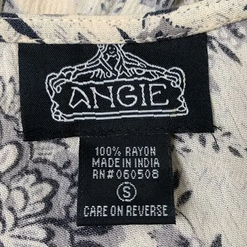 Angie  Size Small Floral Surplice Top