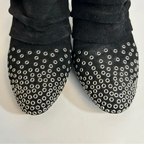 See By Chloe Black Suede Ankle Booties Size EU 36 US 6
