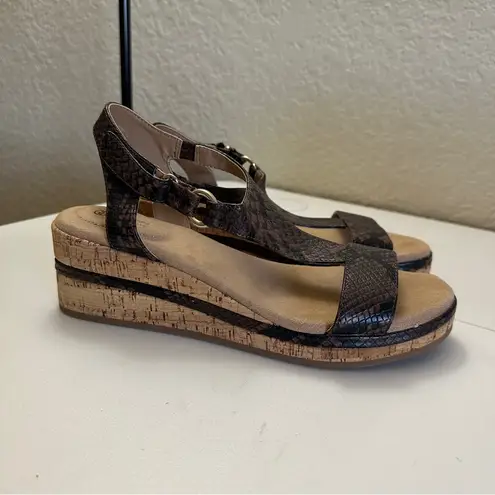 Giani Bernini Terrii Wedge Sandals- 10