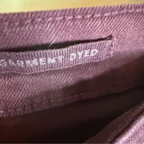 Judy Blue Tummy Control Oxblood High Rise Wide Leg Crop Jeans Plus Size 18 W