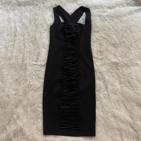 Bisou Bisou NEW  Bodycon Cindy Ruched Dress Size S