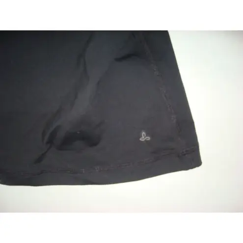 prAna NWT Womens Yoga Pilates Strappy Top Bra New Naturale Black Hike Cups L