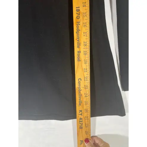 American Crown Women's Long Sleeve V Neck Support The Cure Sequin Tee Bllack XL Black