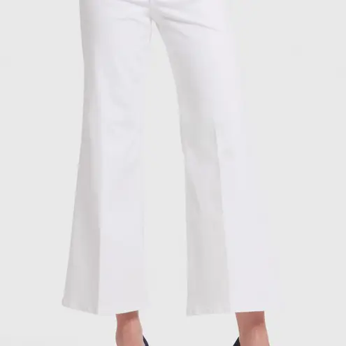 NYDJ NWT Teresa Wide Leg Ankle Jeans In Optic White SZ-10