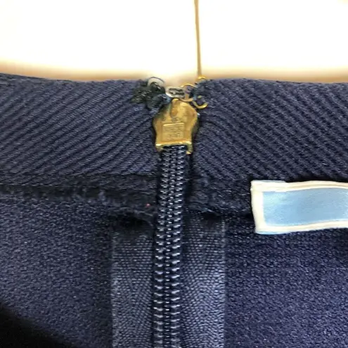 Draper James Navy Blue Short Sleeve Mini Dress Size Small Sailor Nautical FLA