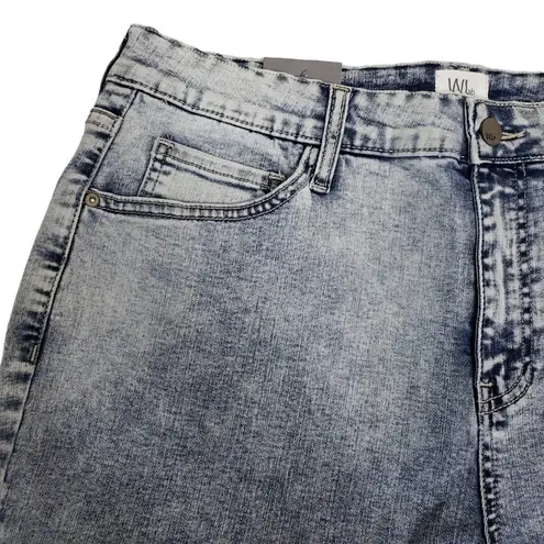 WASH LAB DENIM Womens 32 Vera Ankle Straight Leg Jeans NEW