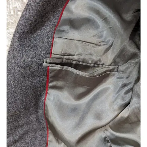 Vintage Evan Picone Two Piece Wool Skirt Suit Gray Vintage Size 8 Modern Size 0