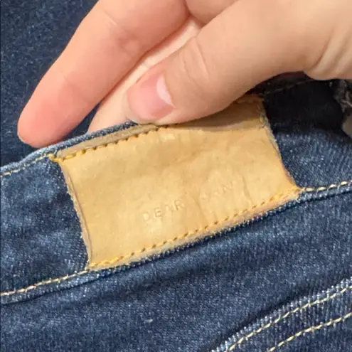 Dear John Gisele Skinny Dark Blue Jeans Breakwater Wash size 27