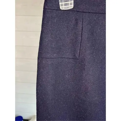 J. Crew navy pencil skirt Size 8 Blue