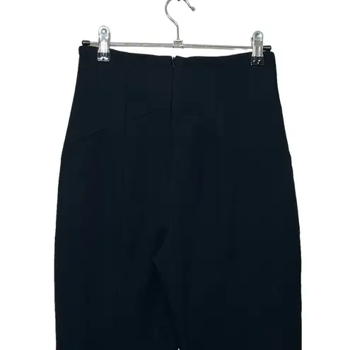 Veronica Beard Ferdinand Bow Accented Skinny Pants Trousers Black Women’s Size 0