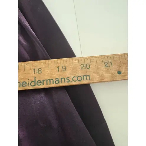 Vintage AGB Iridescent Skirt Size 8 Purple Black Pleated Witchy Y2K Fairy