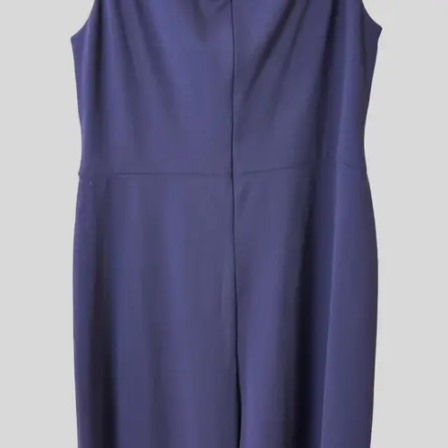 Connected Apparel Size 16 Scoop Neckline Professional Jumpsuit Zipper Closure