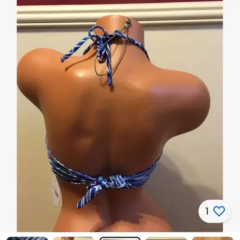 Mara Hoffman NWT V-Wire Bandeau Bikini Top Size Large