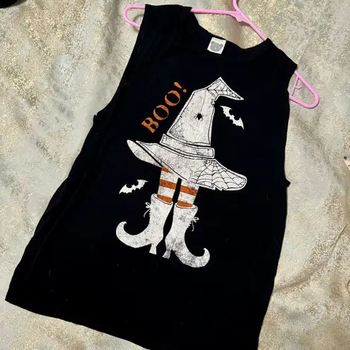 Fifth Sun COPY - Halloween Witch Boo Tank Top Women’s M