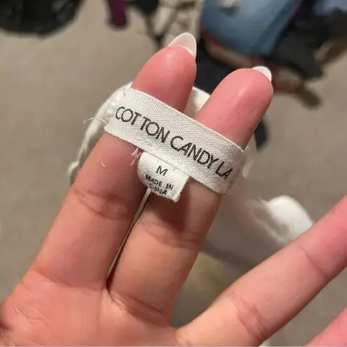 Adalene White Smocked Tie