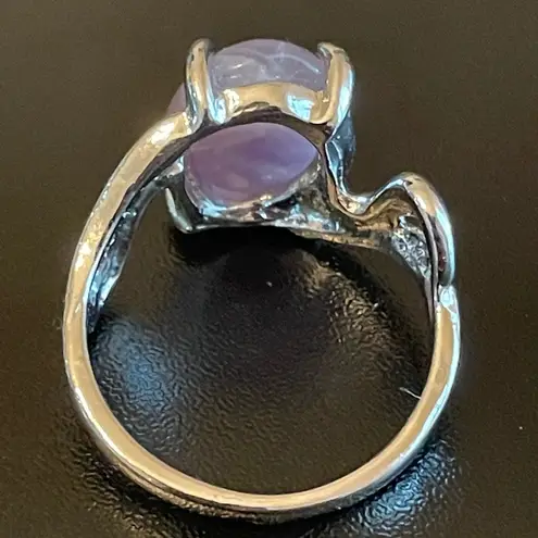 Amethyst Purple women ring size 8