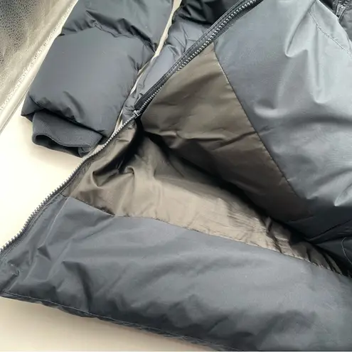 Mondetta Outdoor Project Mid-Length Down Puffer Hooded Jacket Blue Women Small