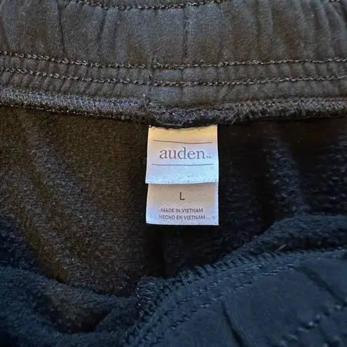 Auden Women’s Fleece Shorts Black Large
