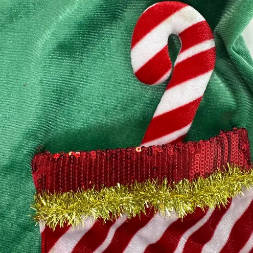 No Boundaries Festive Green and Red Women's Jumpsuit