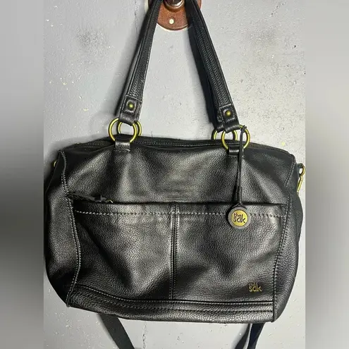 The Sak black leather purse