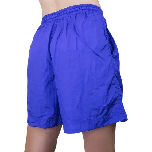Lavon Vintage 90s Purple Windbreaker Shorts
