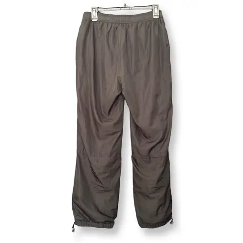 Oleg Cassini Black Drawstring Windbreaker Pants