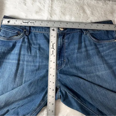 White House | Black Market  Slim Crop denim blue jeans denim size 14