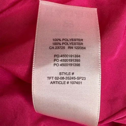Sunday Best Martine Poplin Dress Womens Small Pink Fit & Flare #329