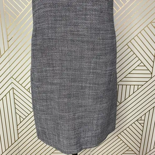 Maison Scotch Rendez Vous Tweed Shift Dress Grey