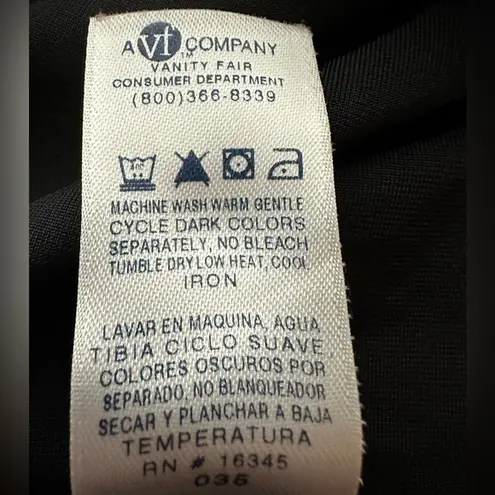 Vanity Fair Slinky Sexy Little Black Slip Dress Size 18 (but will fit smaller)